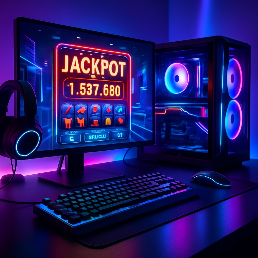 Ilustrasi Game Online 2026: Desain Futuristik & Jackpot Besar